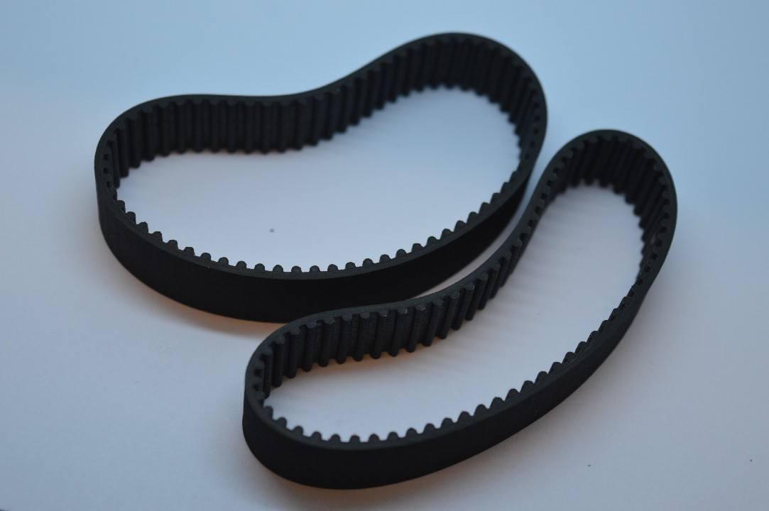 toothed teeth drive belt belts curvilinear trapezoidal profile measure identify cogged cog timing