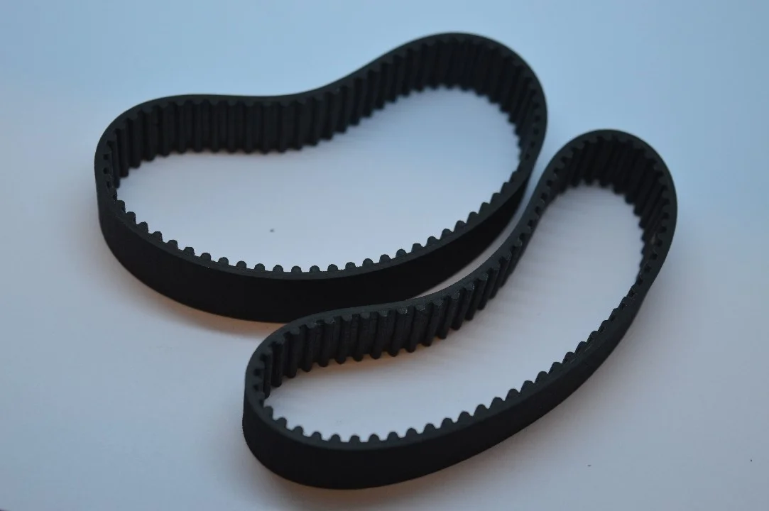 toothed teeth drive belt belts curvilinear trapezoidal profile measure identify cogged cog timing