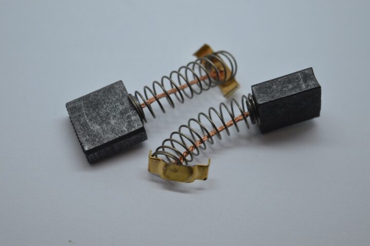 SOLENT TOOLS Carbon Brushes Compatible With SIP 01314 Mitre Saw