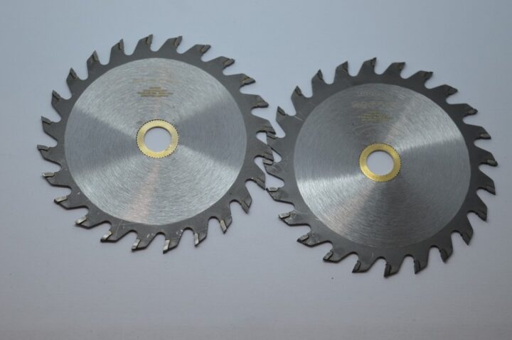 Pack of 2 SOLENT TOOLS 24 Tooth TCT Saw Blades For ERBAUER EMCS650 For Cutting Wood